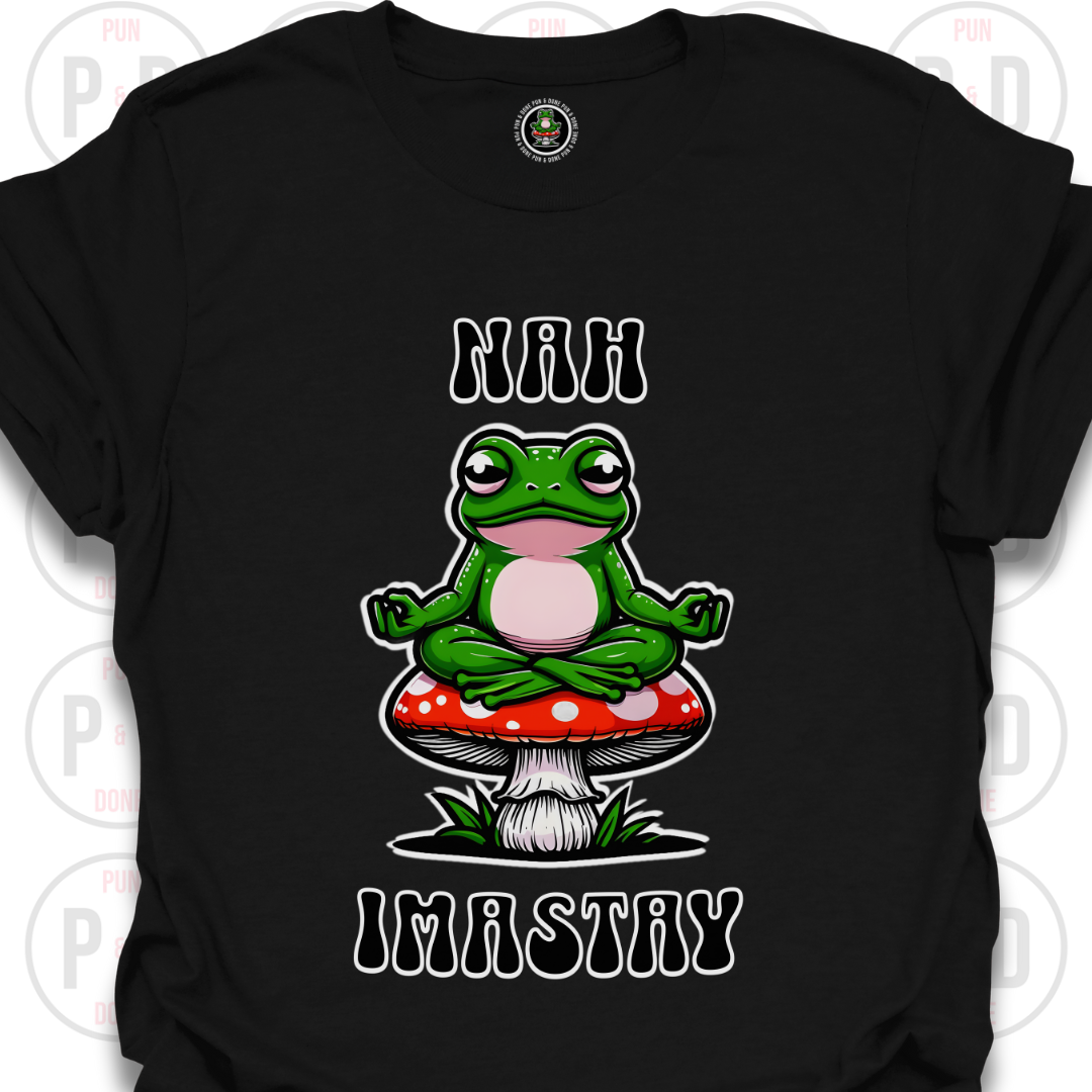 Nah Imastay, Frog, T-Shirt