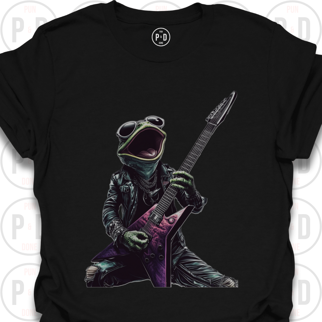 Guitar Hero Frog, T-Shirt