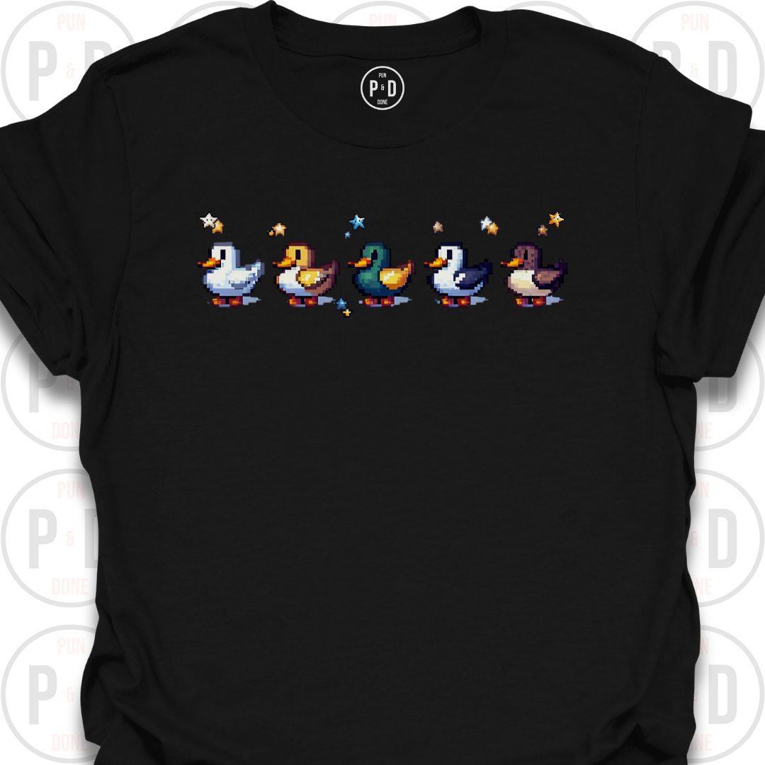 8-Bit Ducks, T-Shirt