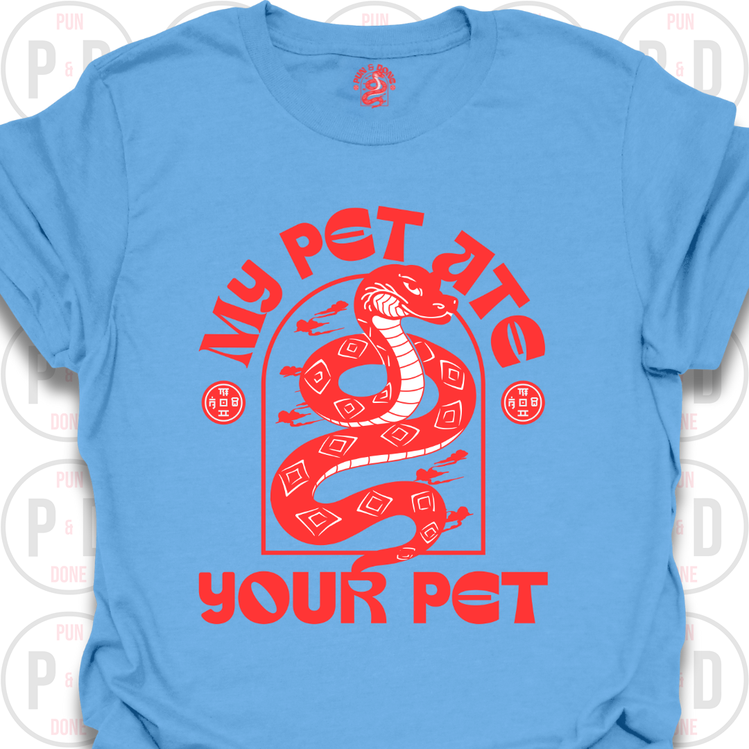 My Pet Ate Your Pet, Snake, T-shirt