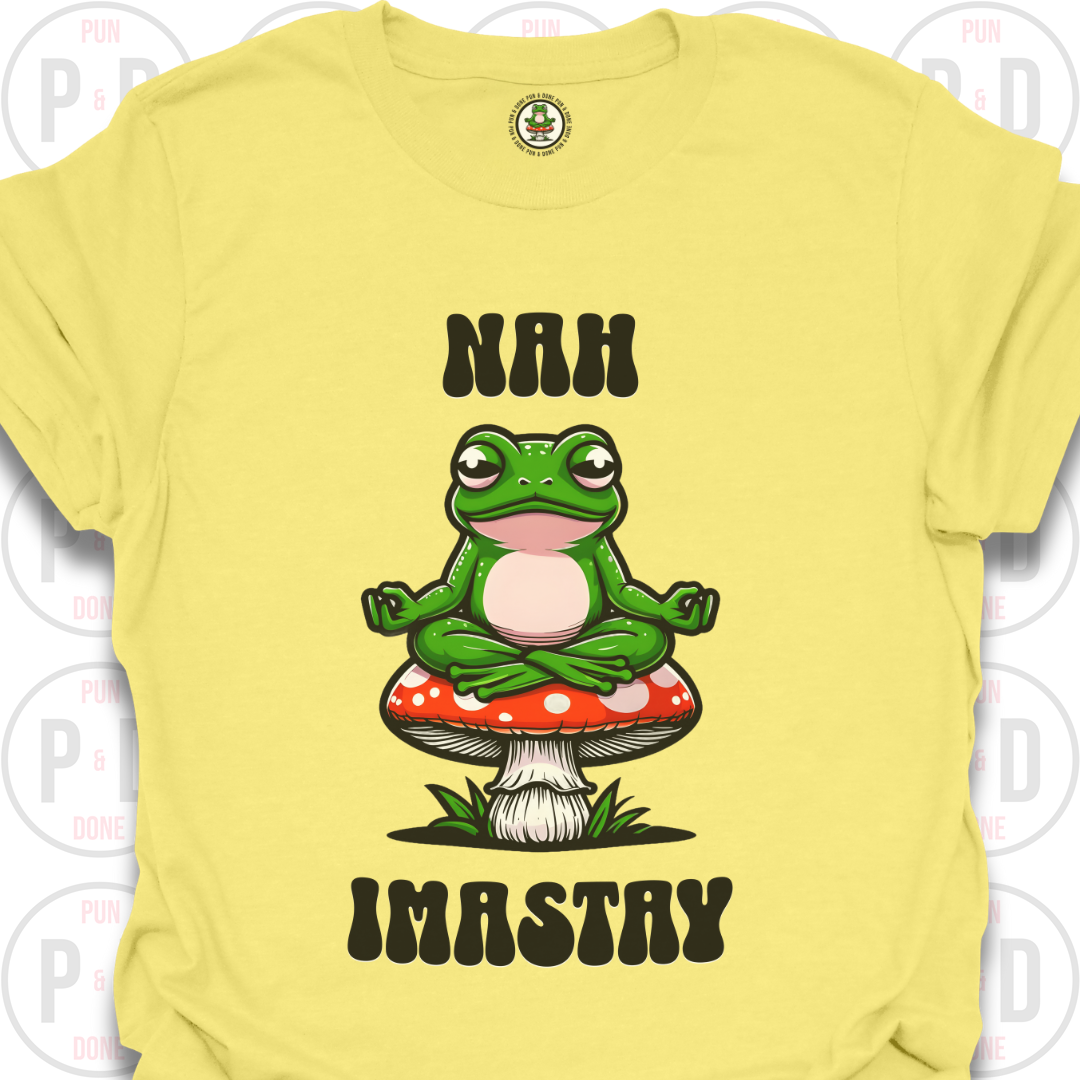 Nah Imastay, Frog, T-Shirt
