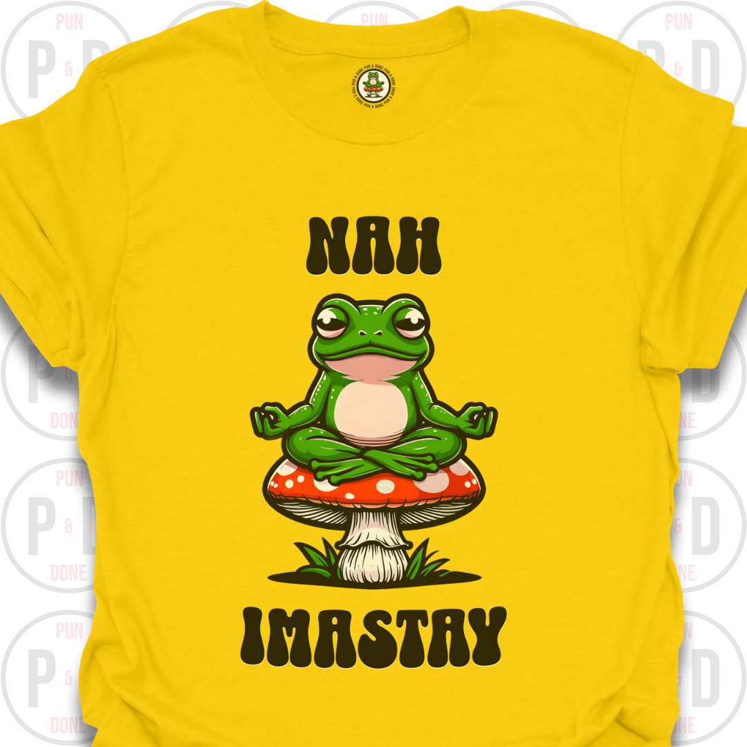 Nah Imastay, Frog, T-Shirt