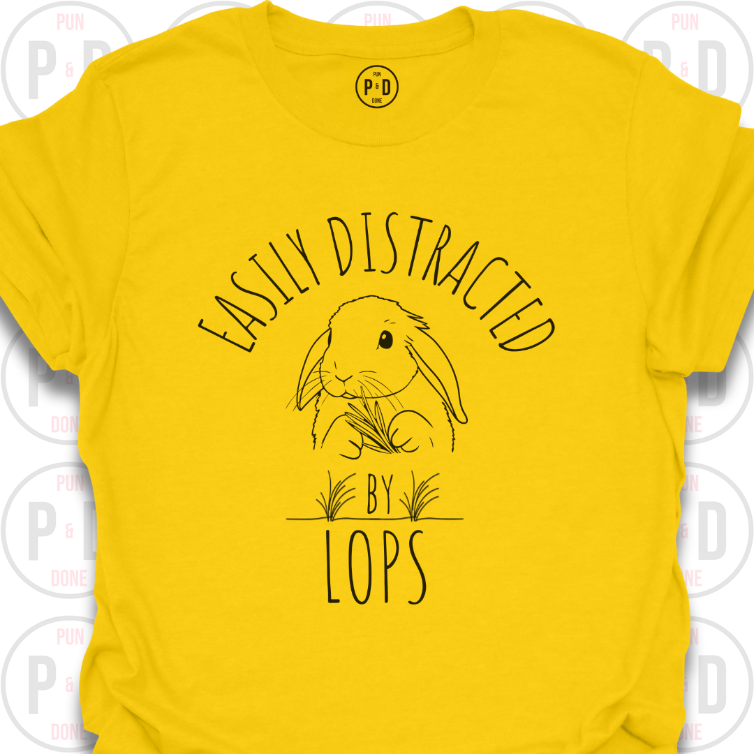 Easily Distracted by Lops, T-Shirt