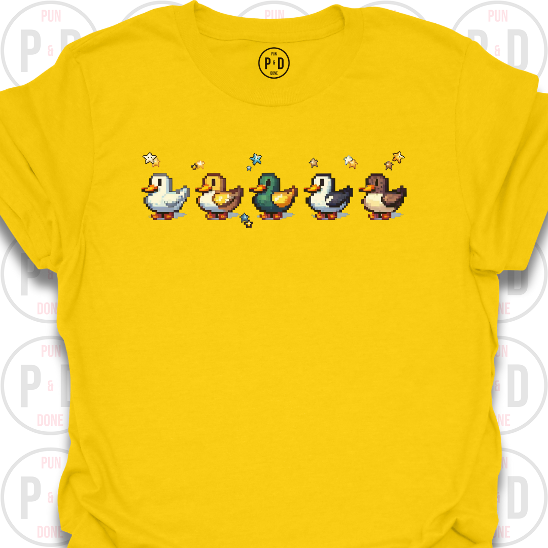 8-Bit Ducks, T-Shirt