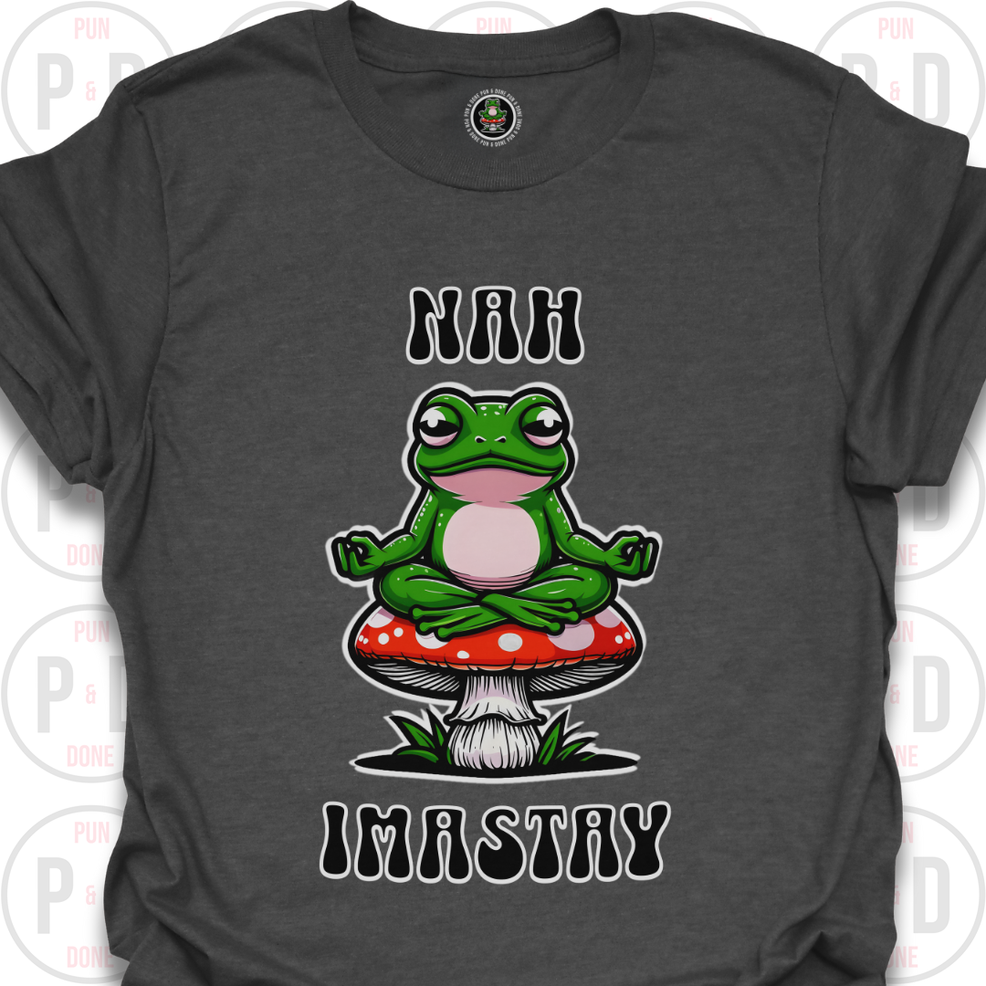 Nah Imastay, Frog, T-Shirt