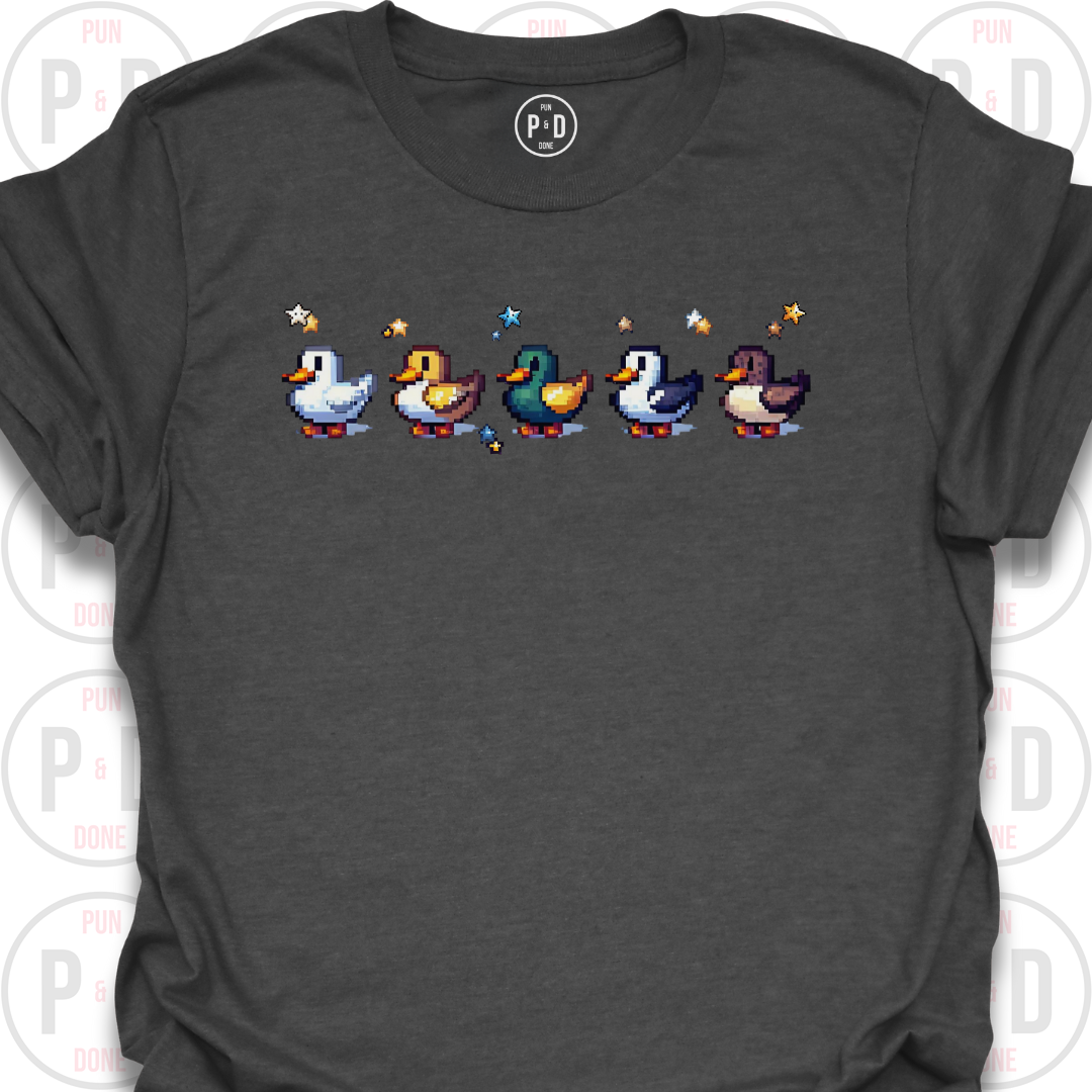 8-Bit Ducks, T-Shirt