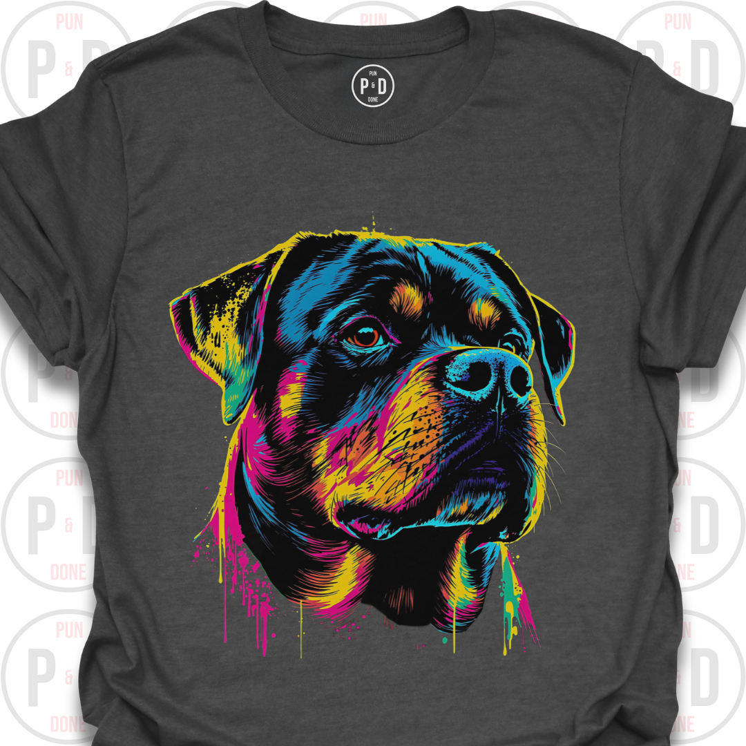Punk Splash Rottweiler, T-Shirt