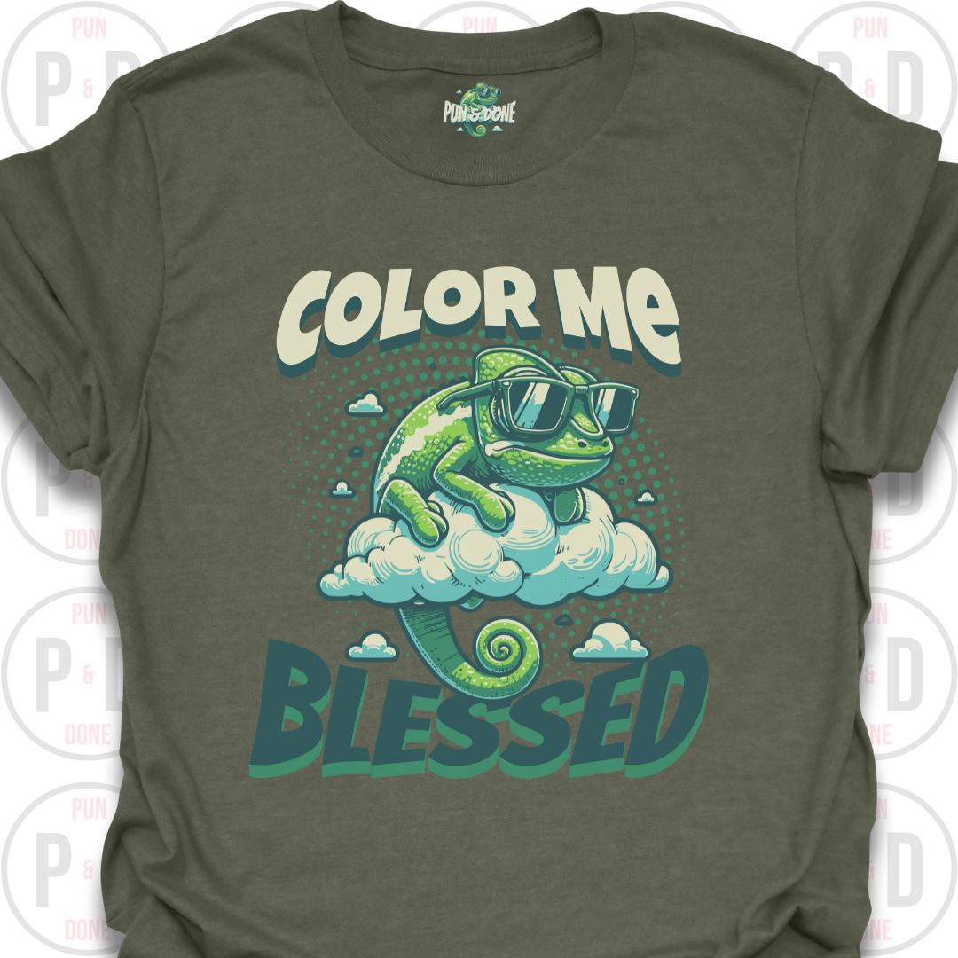 Color Me Blessed, Chameleon, T-shirt