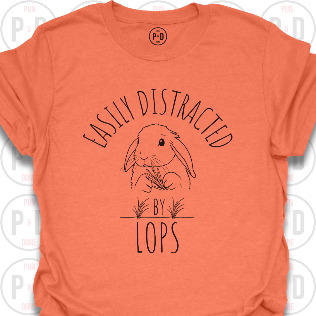 Easily Distracted by Lops, T-Shirt