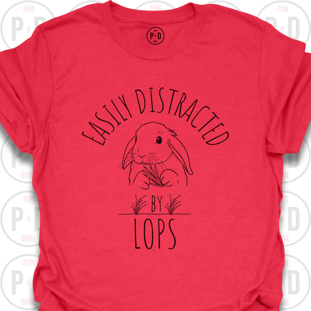 Easily Distracted by Lops, T-Shirt