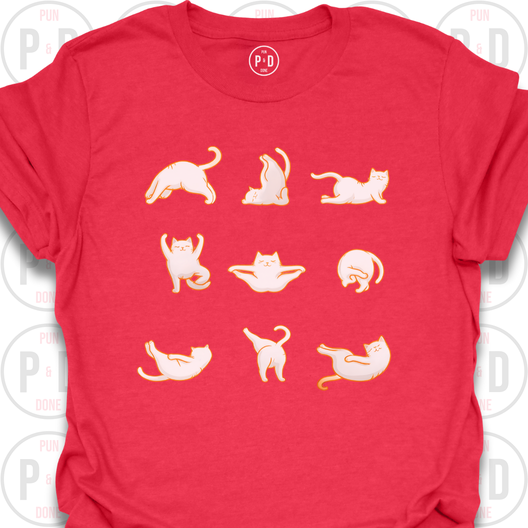 Yoga Cat, T-Shirt