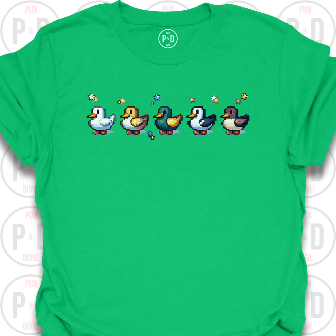 8-Bit Ducks, T-Shirt
