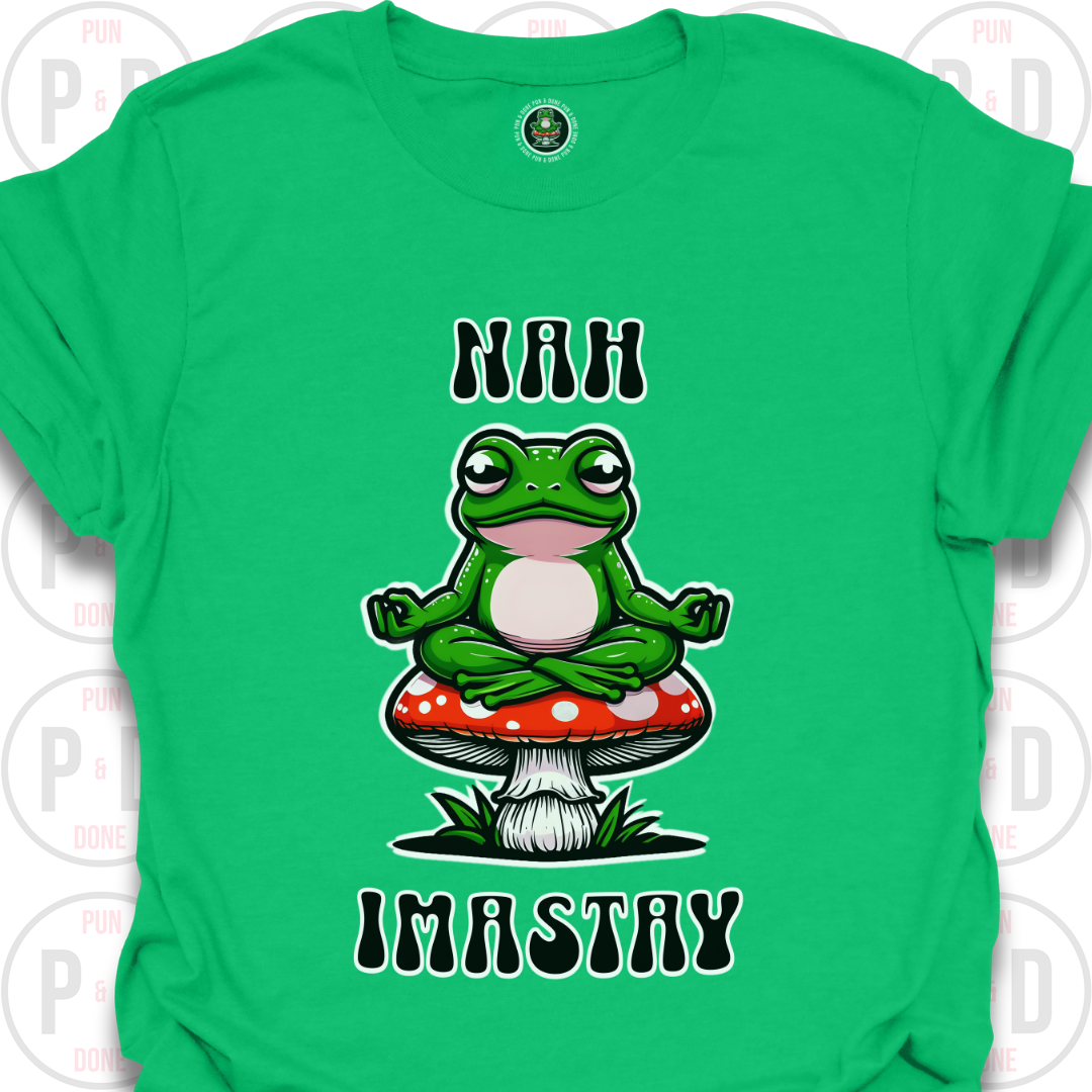 Nah Imastay, Frog, T-Shirt