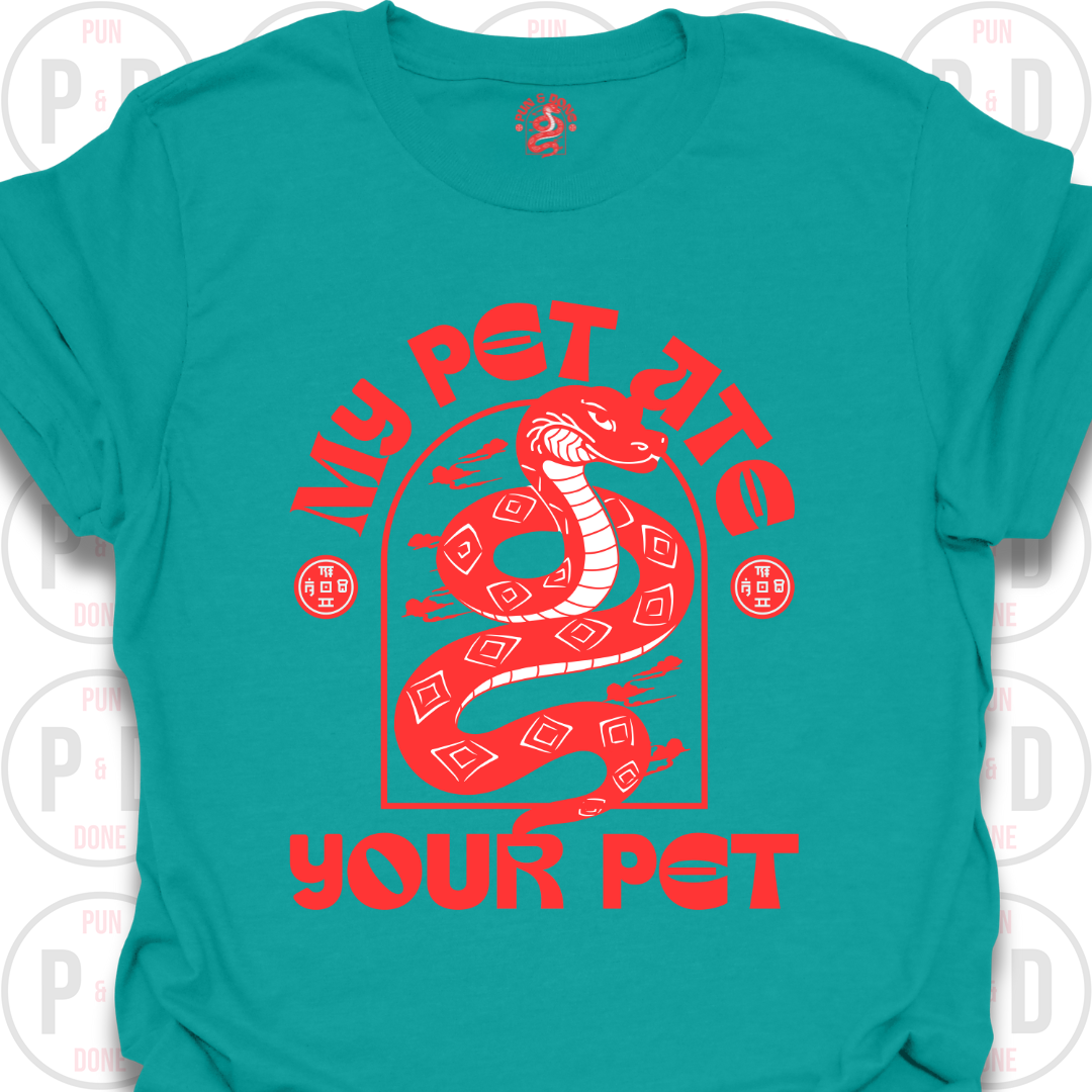 My Pet Ate Your Pet, Snake, T-shirt