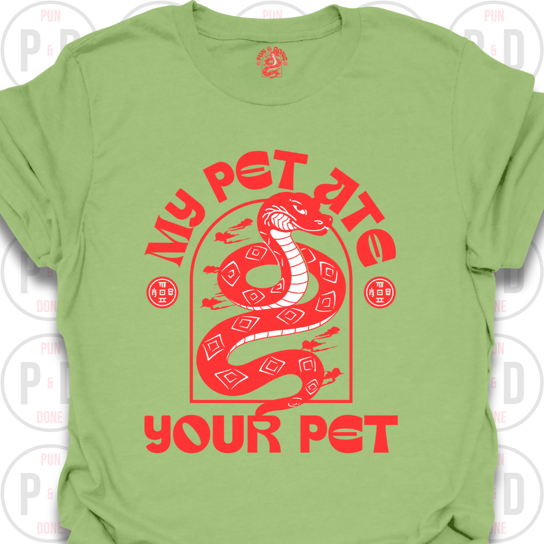 My Pet Ate Your Pet, Snake, T-shirt