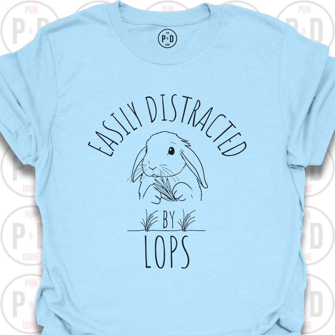 Easily Distracted by Lops, T-Shirt