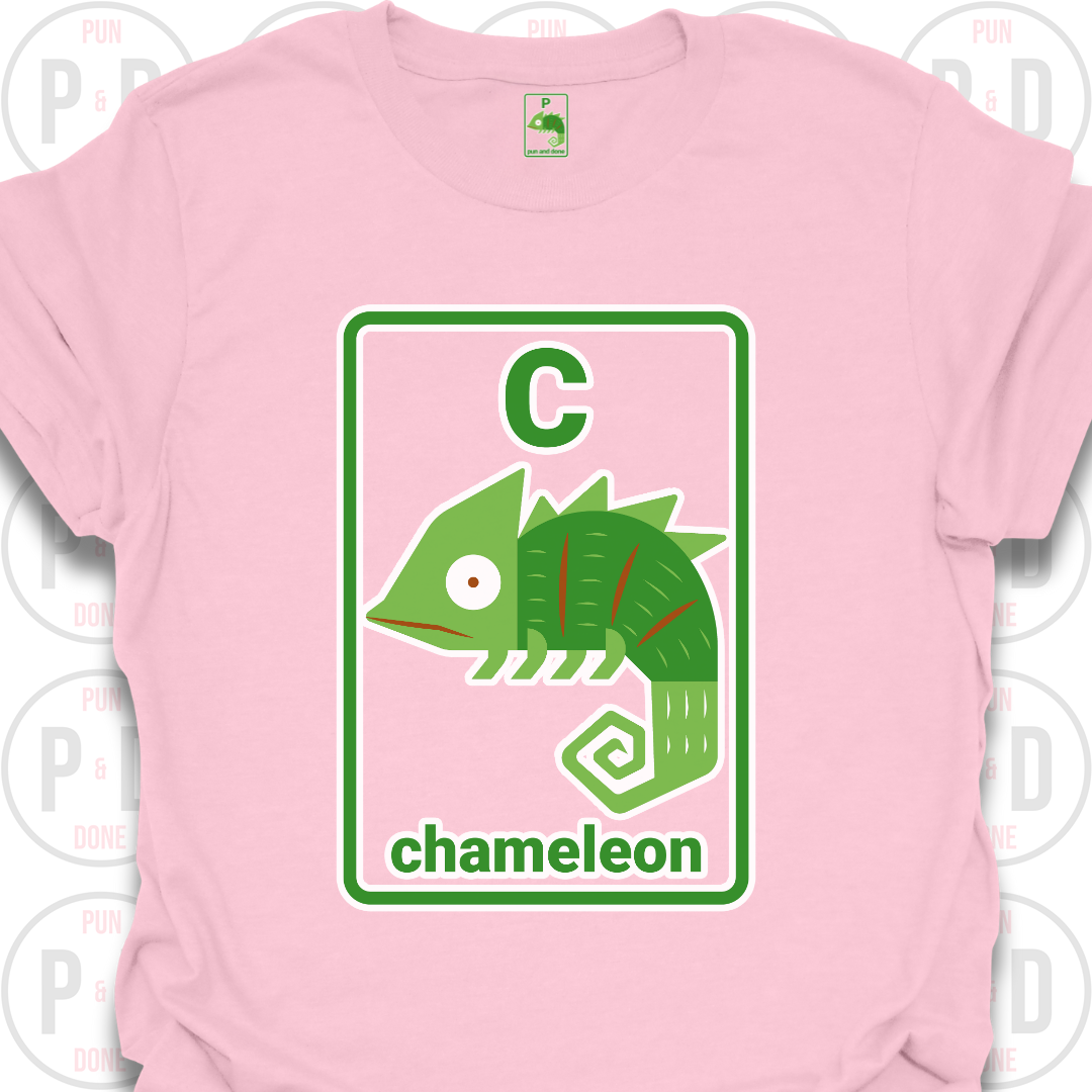 C is for Chameleon, T-shirt