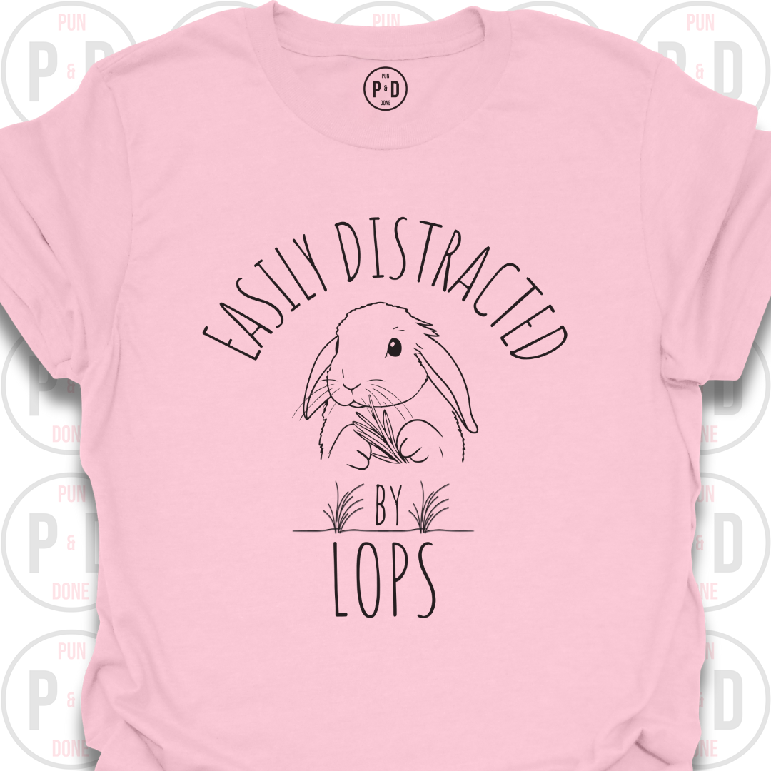 Easily Distracted by Lops, T-Shirt