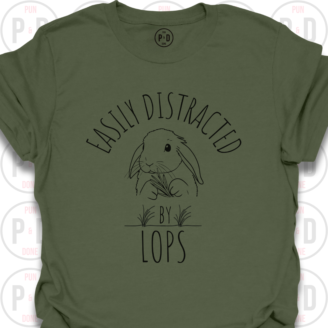 Easily Distracted by Lops, T-Shirt