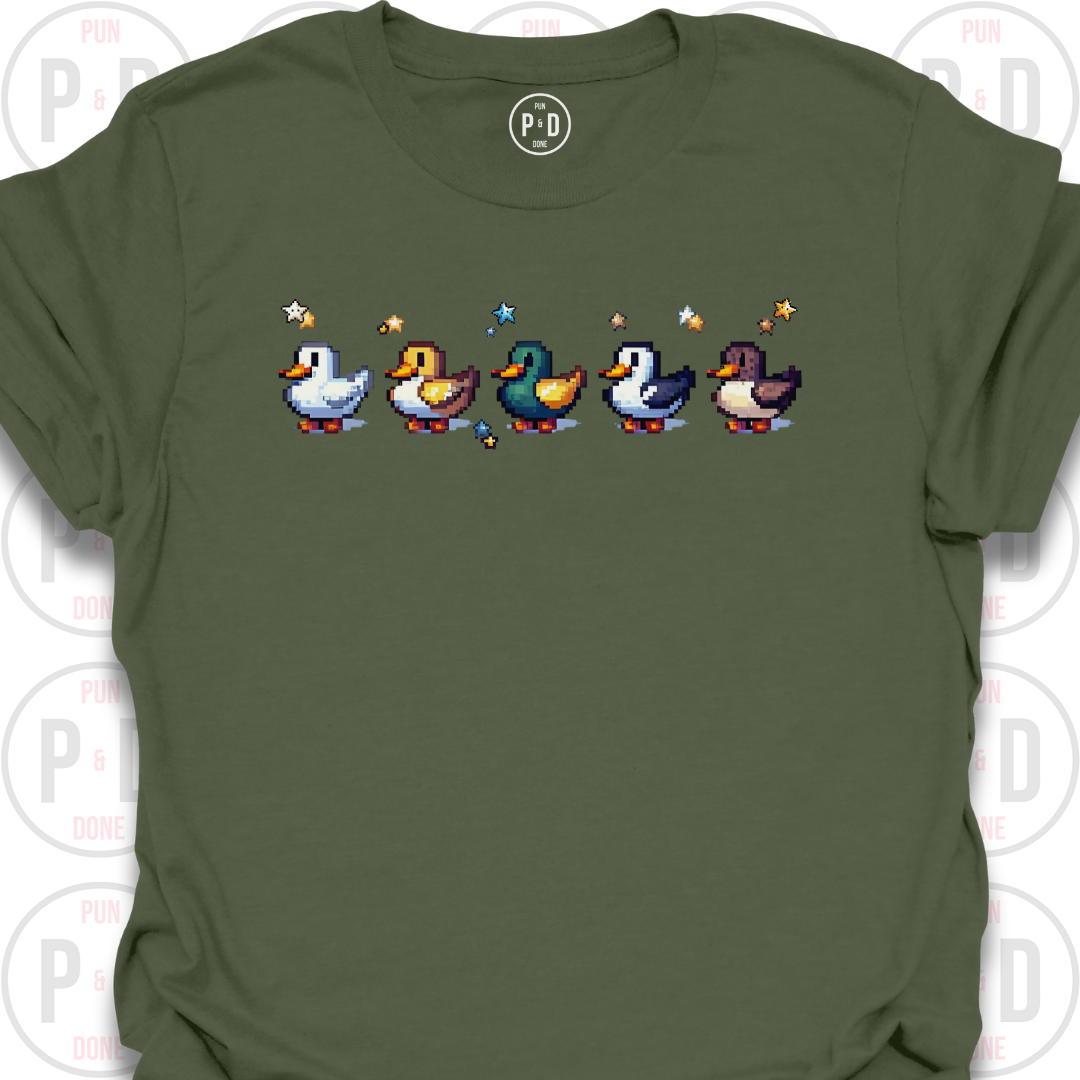 8-Bit Ducks, T-Shirt