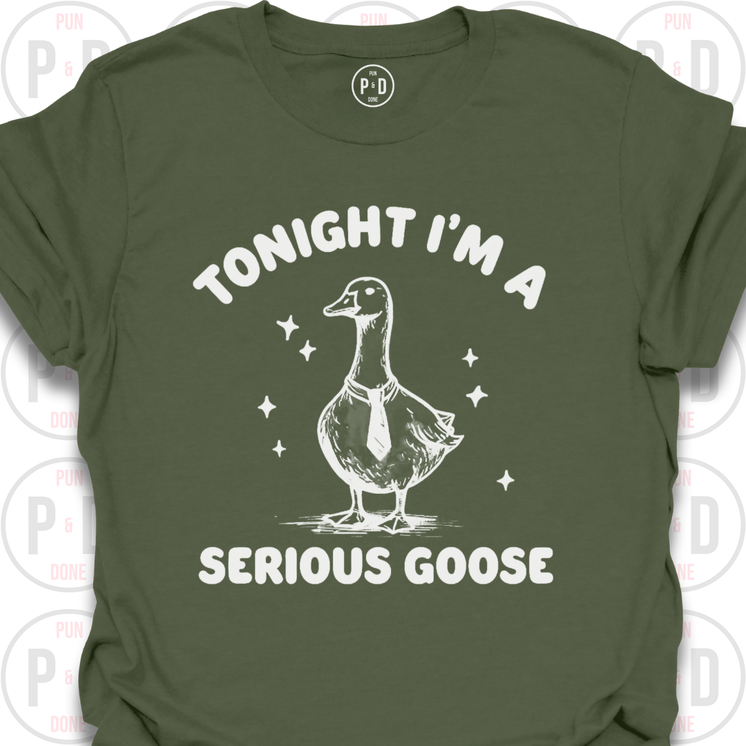 I'm A Serious Goose (Today/Tonight), T-Shirt