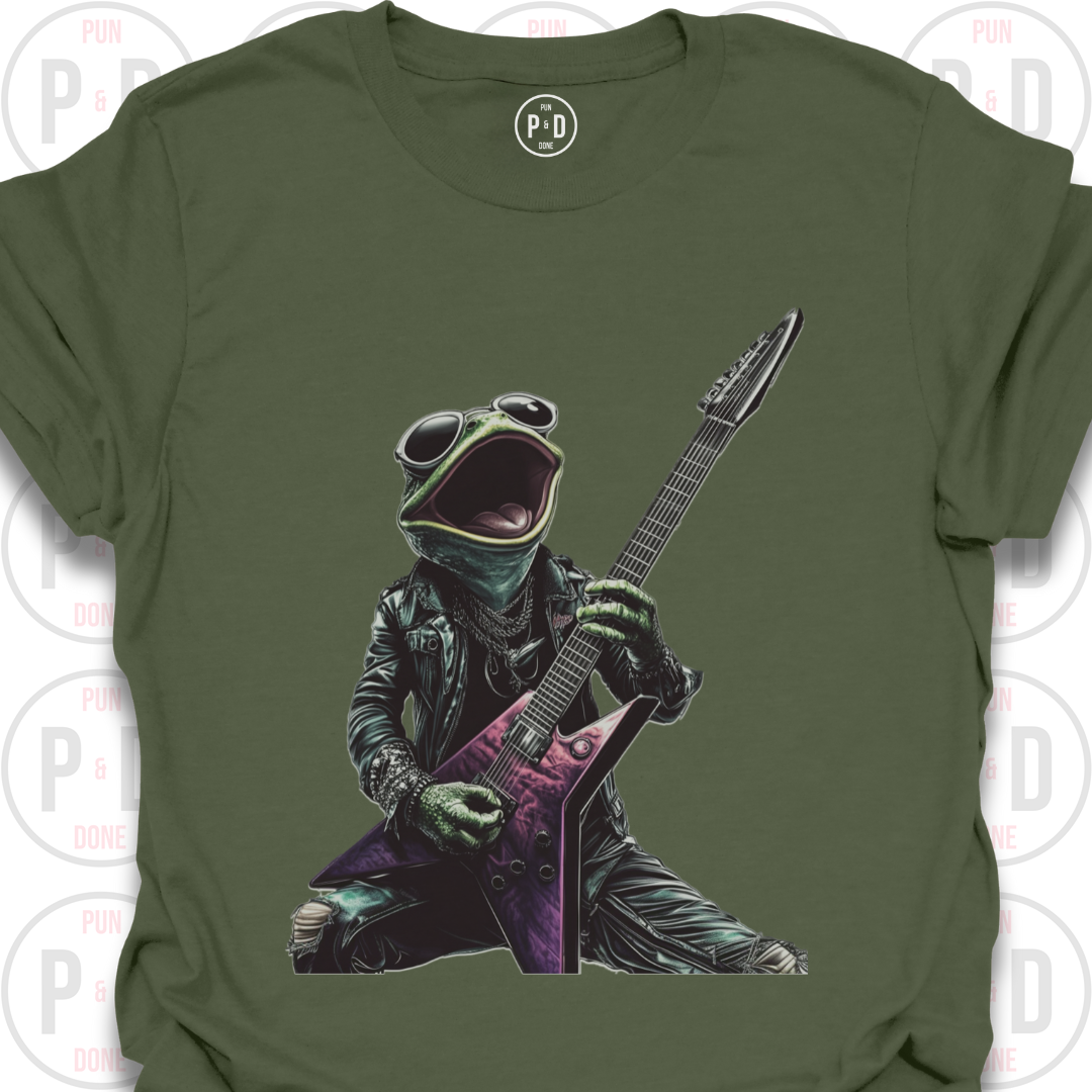 Guitar Hero Frog, T-Shirt