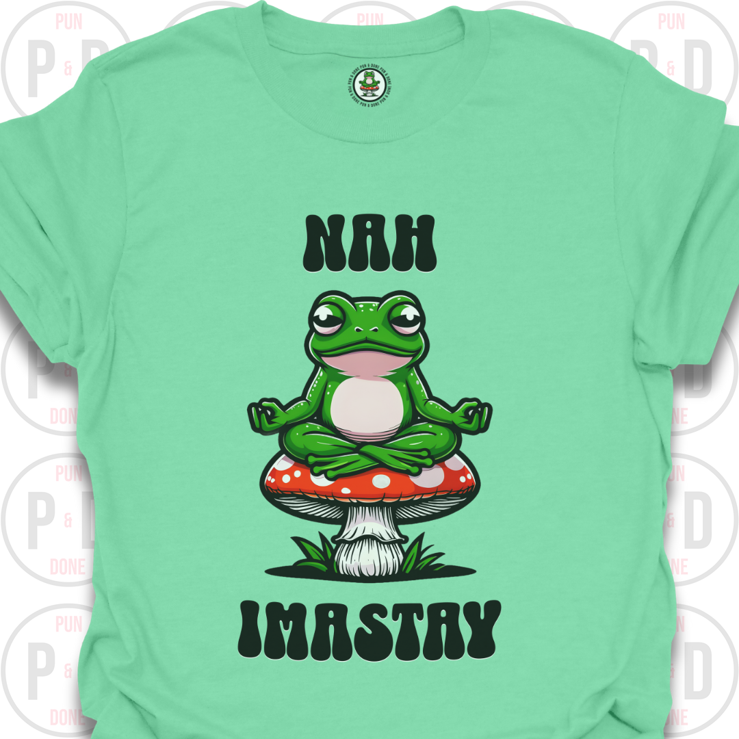 Nah Imastay, Frog, T-Shirt