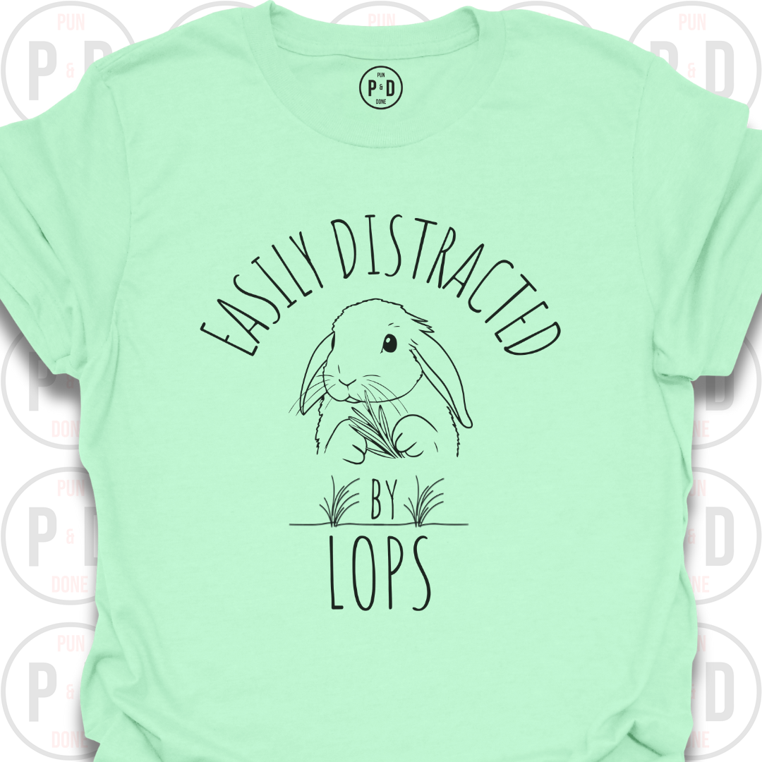 Easily Distracted by Lops, T-Shirt