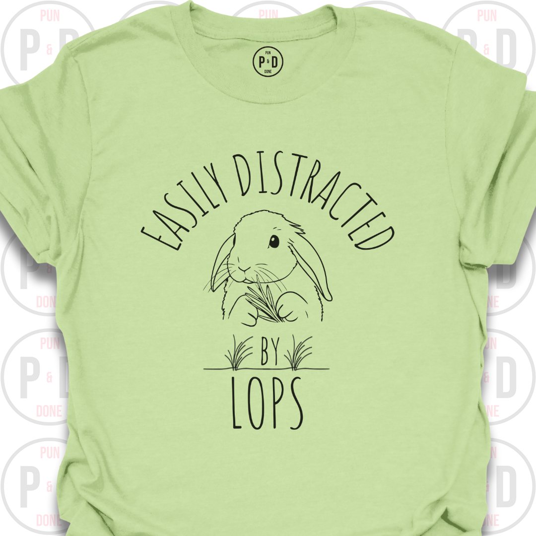 Easily Distracted by Lops, T-Shirt