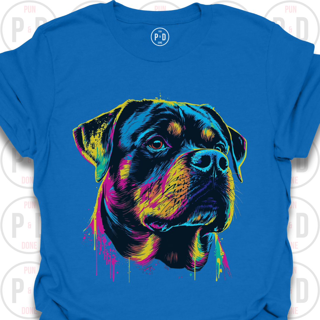 Punk Splash Rottweiler, T-Shirt