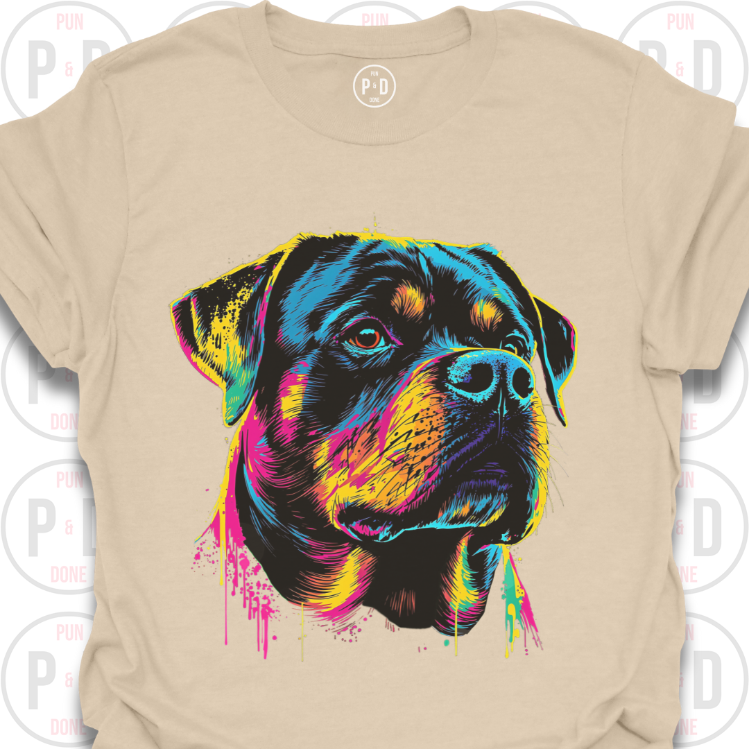 Punk Splash Rottweiler, T-Shirt