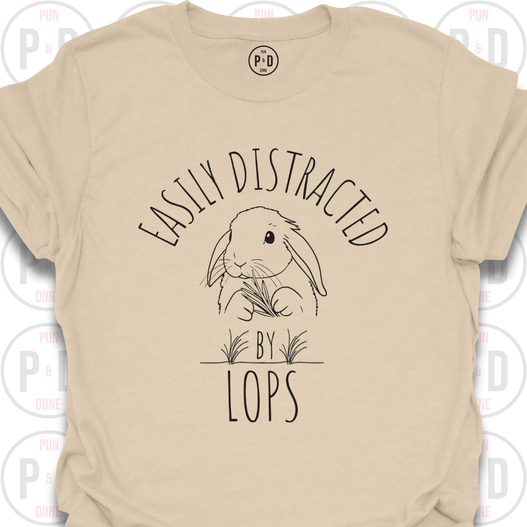 Easily Distracted by Lops, T-Shirt