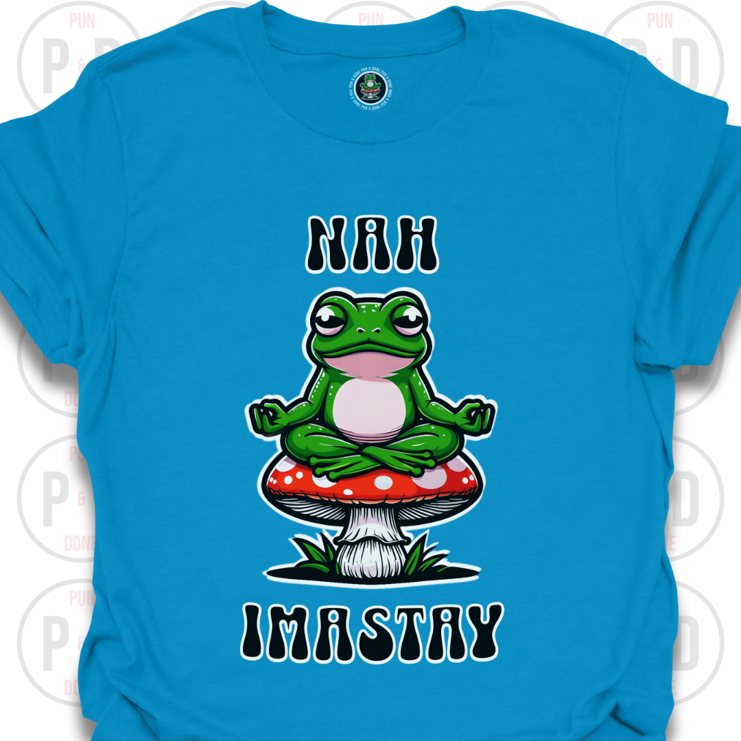 Nah Imastay, Frog, T-Shirt