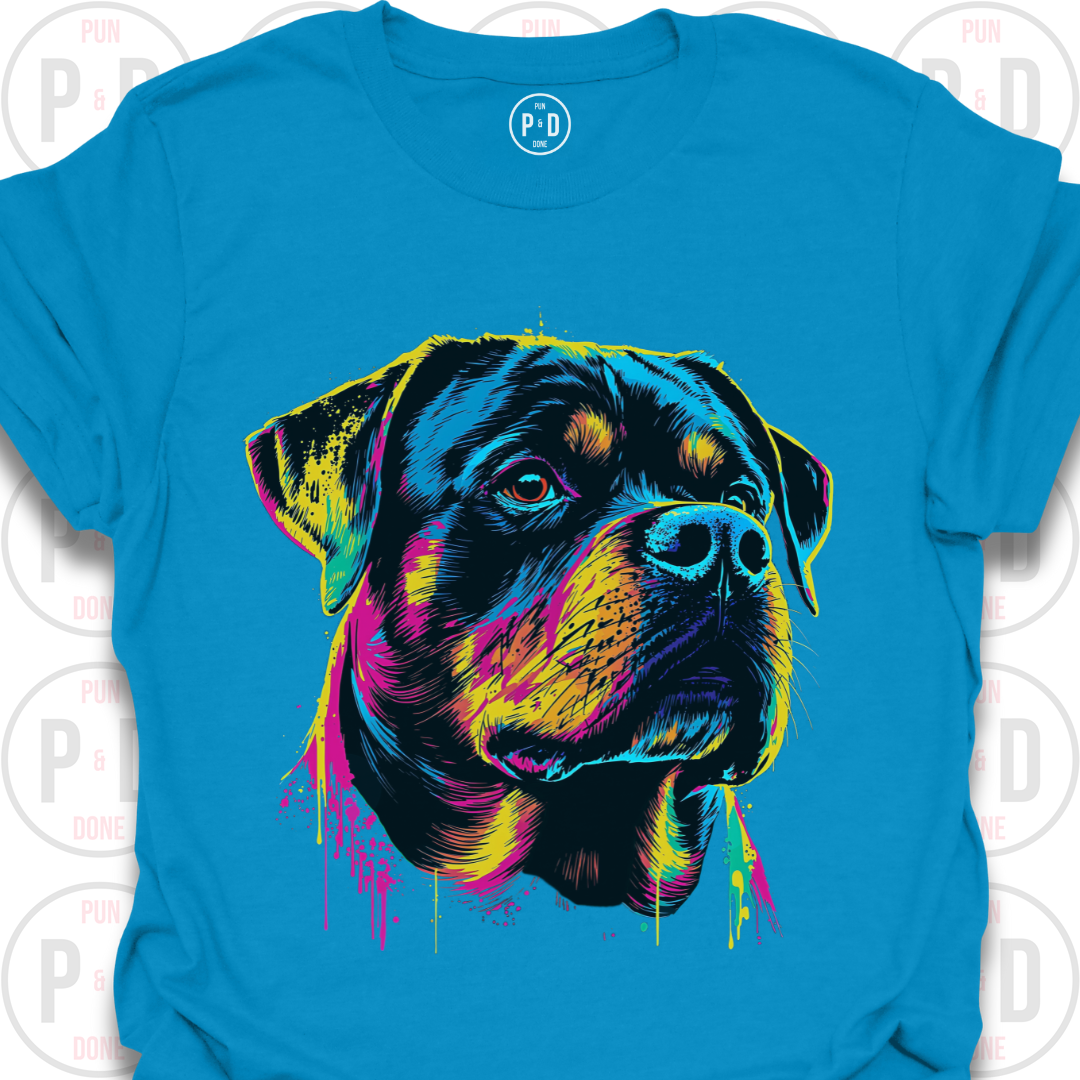 Punk Splash Rottweiler, T-Shirt