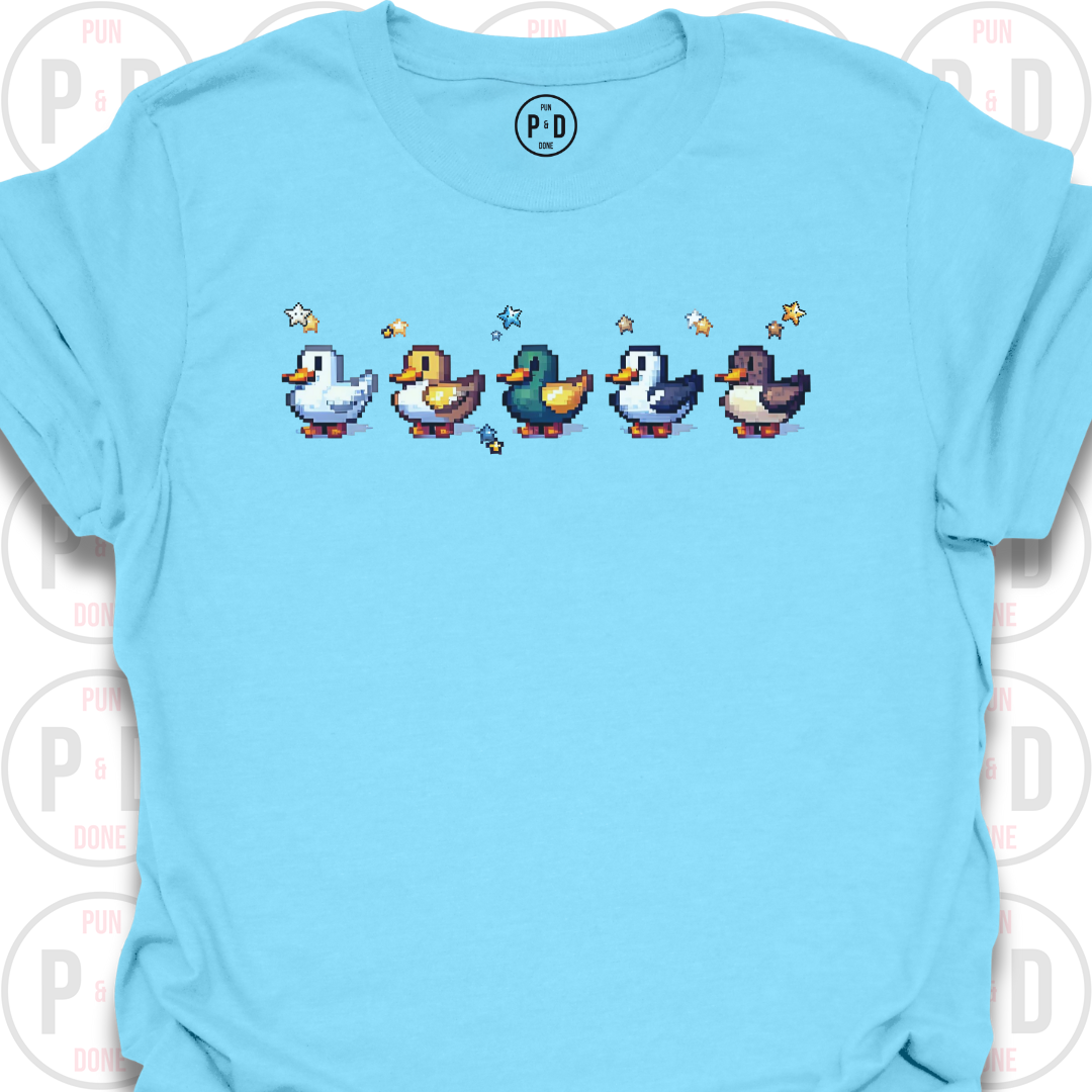 8-Bit Ducks, T-Shirt