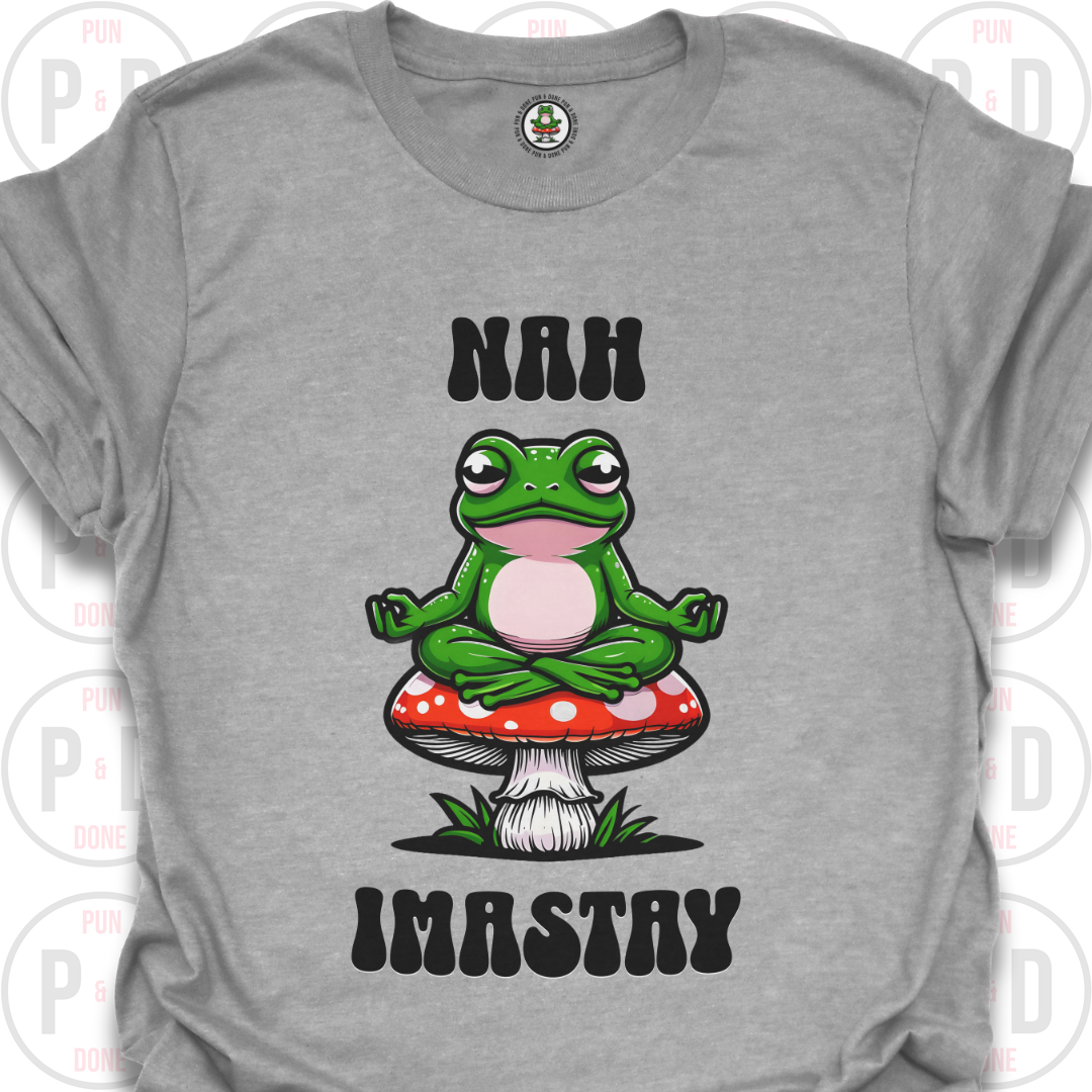Nah Imastay, Frog, T-Shirt