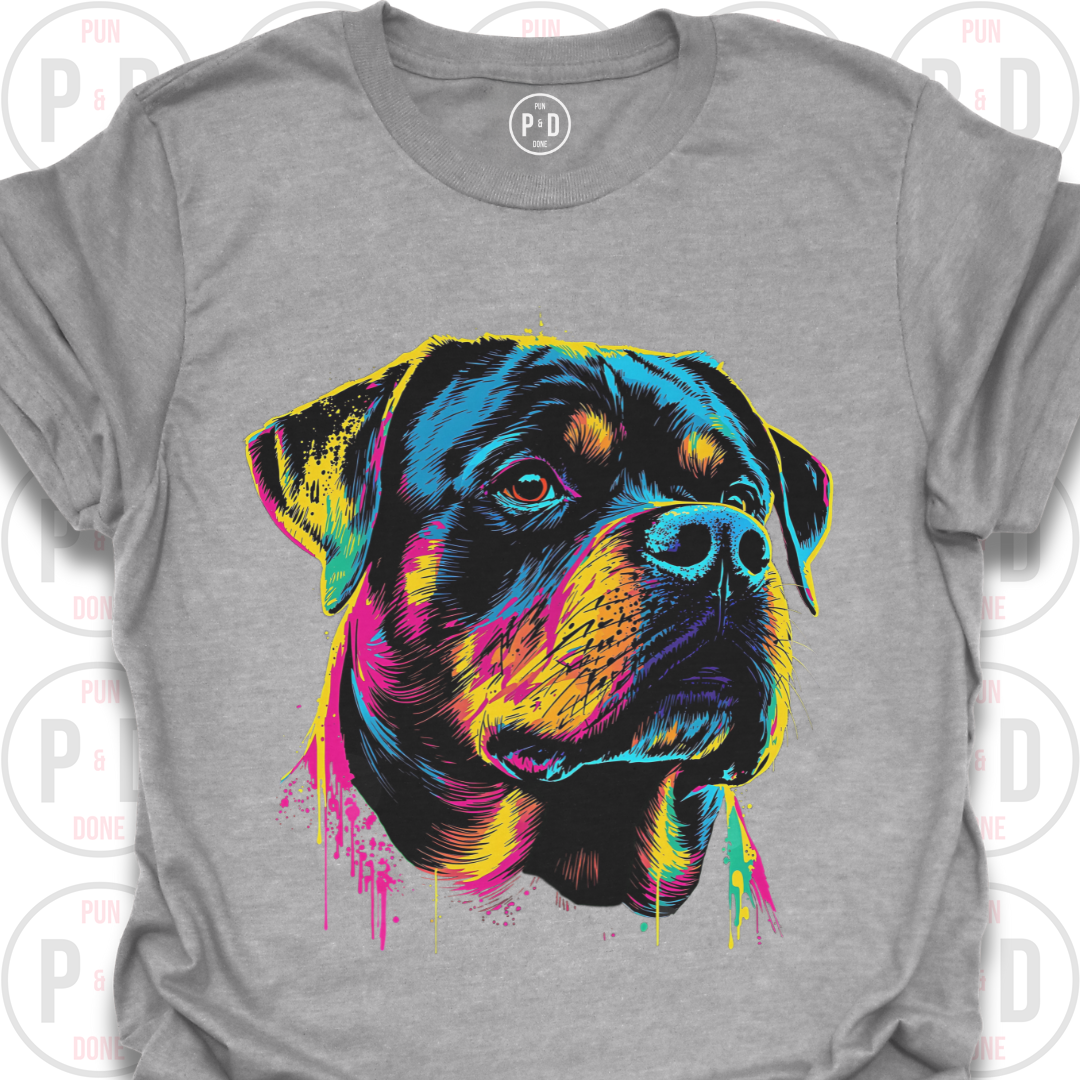 Punk Splash Rottweiler, T-Shirt