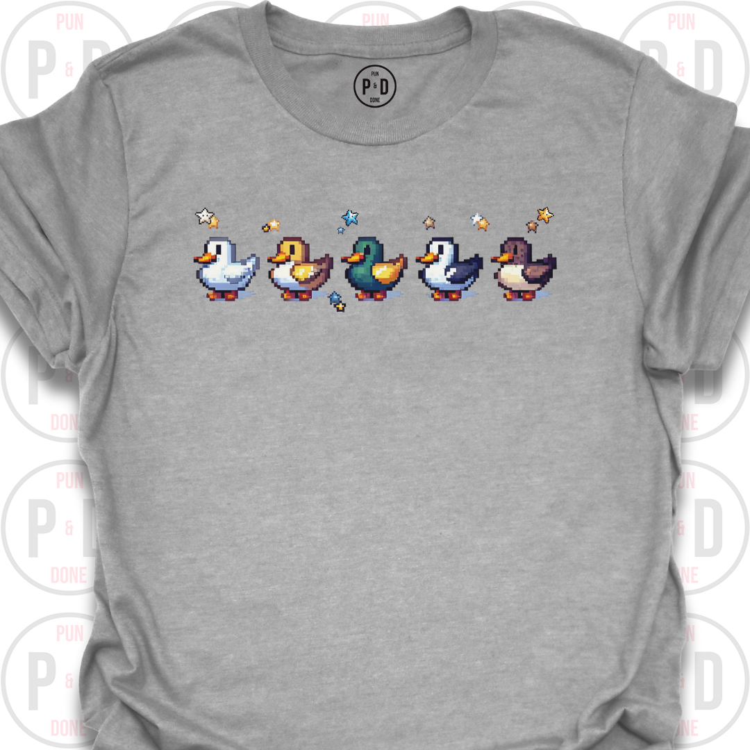 8-Bit Ducks, T-Shirt