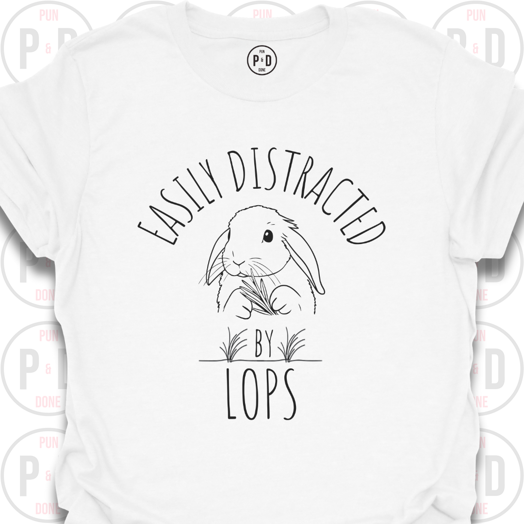 Easily Distracted by Lops, T-Shirt
