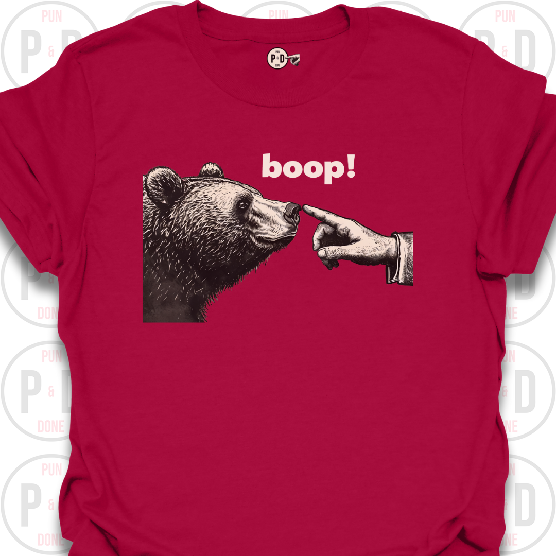 Boop! Poke The Bear, T-Shirt