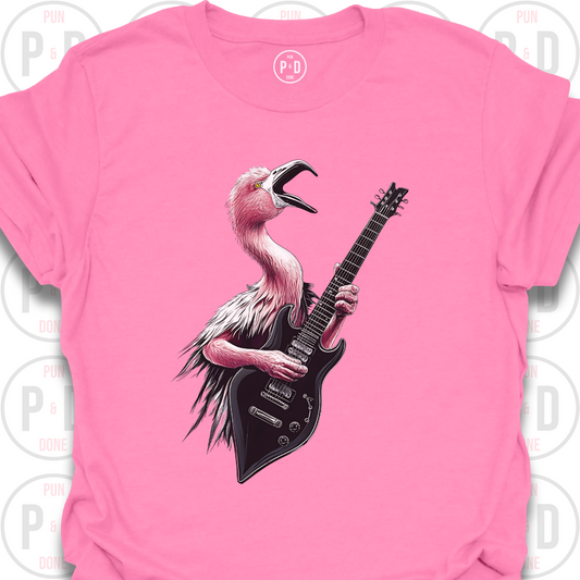 Guitar Hero Flamingo, T-Shirt