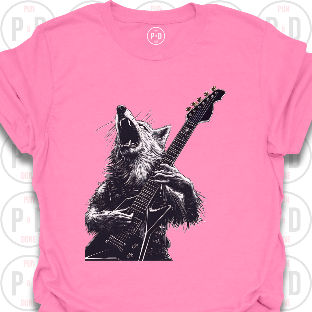 Guitar Hero Coyote, T-Shirt
