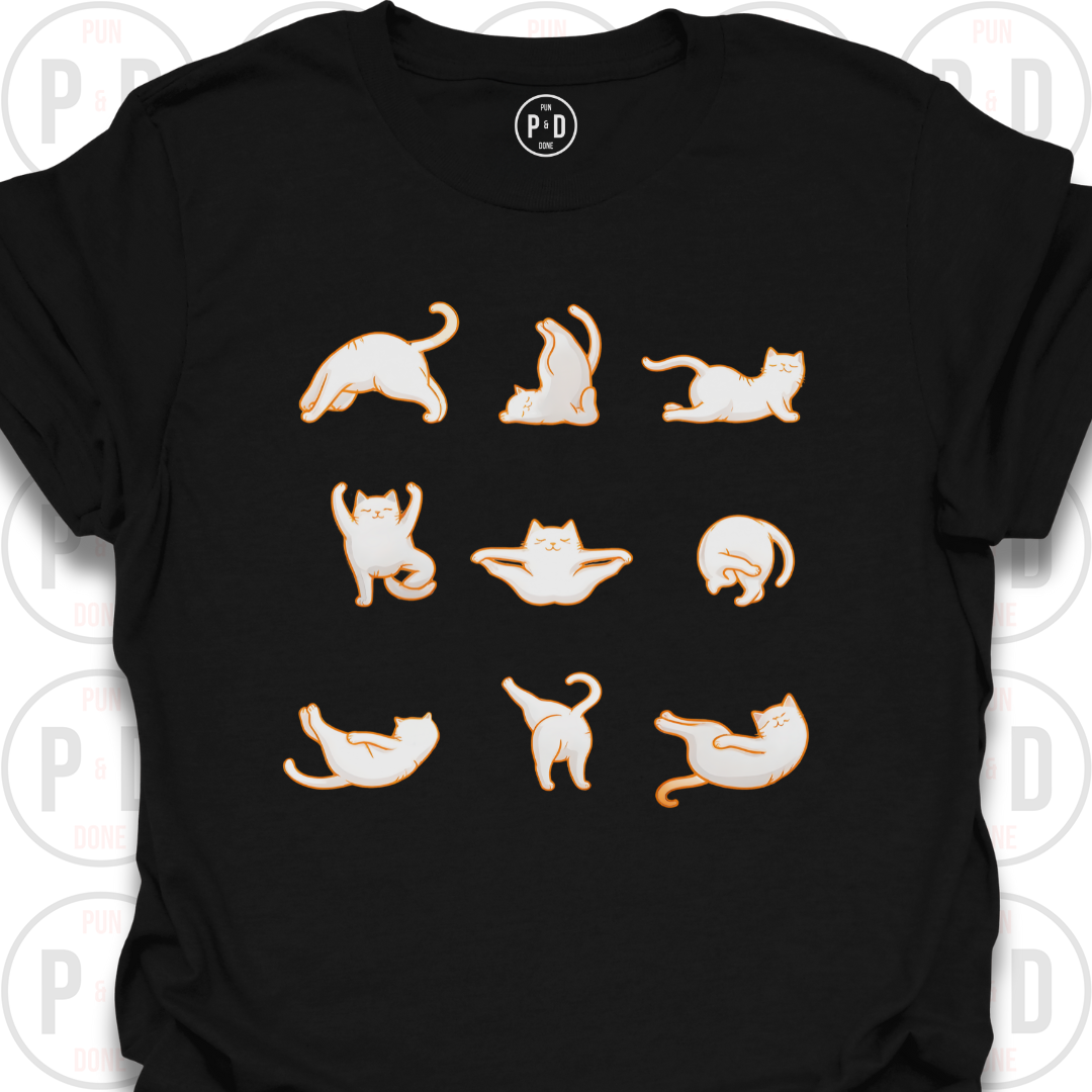 Yoga Cat, T-Shirt