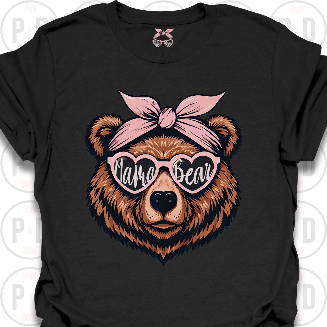 Mama Bear Sunglasses, T-Shirt