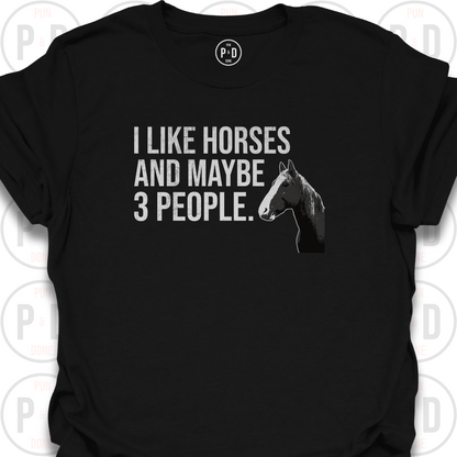 Horses and Maybe 3 People, T-Shirt (Distressed)