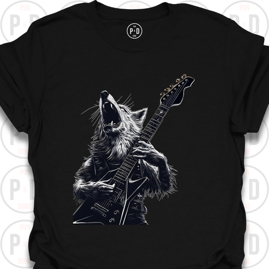 Guitar Hero Coyote, T-Shirt