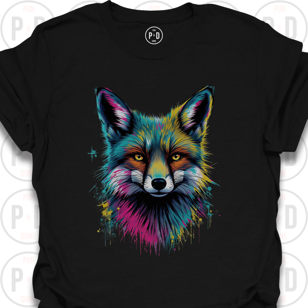 Punk Splash Fox, T-Shirt