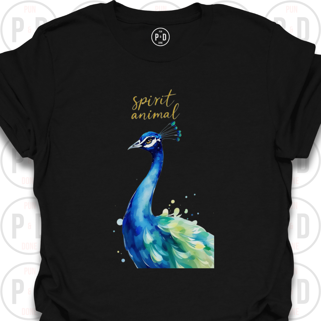 Peacocks Are My Spirit Animal, T-Shirt
