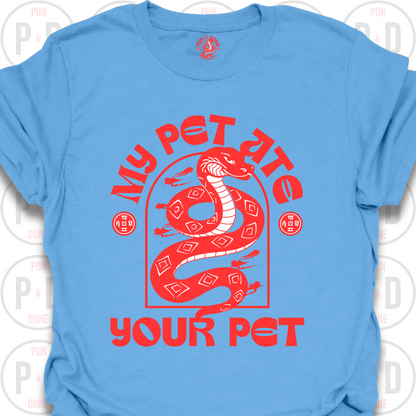 My Pet Ate Your Pet, Snake, T-shirt