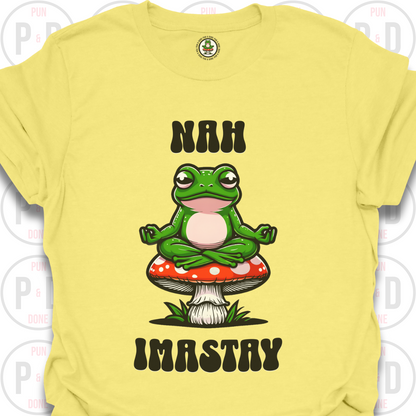 Nah Imastay, Frog, T-Shirt